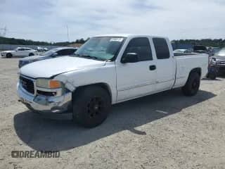 2001 GMC Sierra 1500 SLE with VIN 1GTEC19TX1Z184960, listed as a Copart auction lot 57400115 with 167,974 mi miles and Salvage title. Bid and sale history available at DreamBid. Image 1.