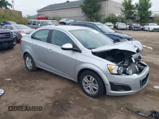 2012 Chevrolet Sonic LT with VIN 1G1JC5SH7C4103420, listed as a IAAI auction lot 43106787 with 72,914 mi miles and . Bid and sale history available at DreamBid. Image 1.