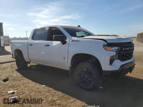 2022 Chevrolet Silverado 1500 Custom Trail Boss с VIN 3GCPDCEDXNG512464, выставлен на аукционе Copart как лот 71753035 с пробегом 45 646 миль миль и Списание • Salvage title. История ставок и продаж доступна на DreamBid. Изображение 4.