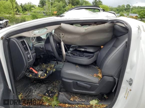 2013 Ram 1500 Tradesman with VIN 3C6JR6DG5DG596218, listed as a Copart auction lot 59677195 with 118,256 mi miles and Salvage title. Bid and sale history available at DreamBid. Image 7.