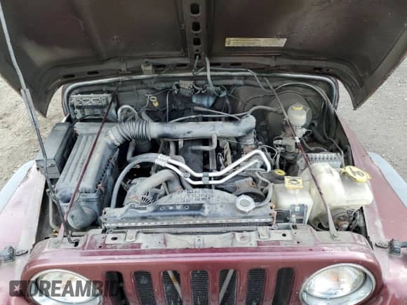 2004 Jeep Wrangler Sport z VIN 1J4FA49S94P714137, wystawiony jako Copart lot #80966325 z przebiegiem 142 534 mil mil oraz Czysty tytuł • Clean title. Historia ofert i sprzedaży dostępna na DreamBid. Obrazek 12.