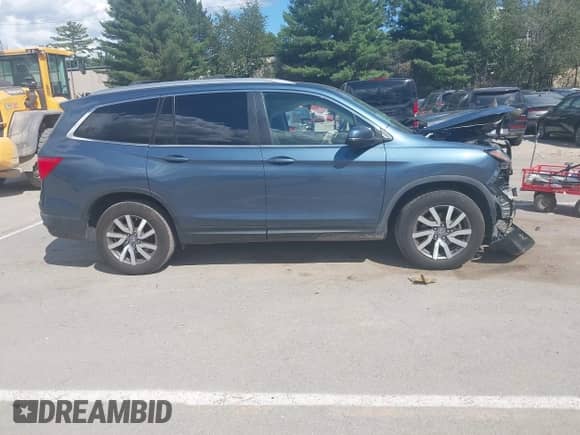 2019 Honda Pilot EX-L z VIN 5FNYF6H58KB013796, wystawiony jako IAAI lot #43073370 z przebiegiem 91 560 mil mil oraz . Historia ofert i sprzedaży dostępna na DreamBid. Obrazek 13.