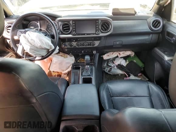 2021 Toyota Tacoma Limited with VIN 3TMGZ5AN0MM420386, listed as a Copart auction lot 52346285 with 49,912 mi miles and Salvage title. Bid and sale history available at DreamBid. Image 8.
