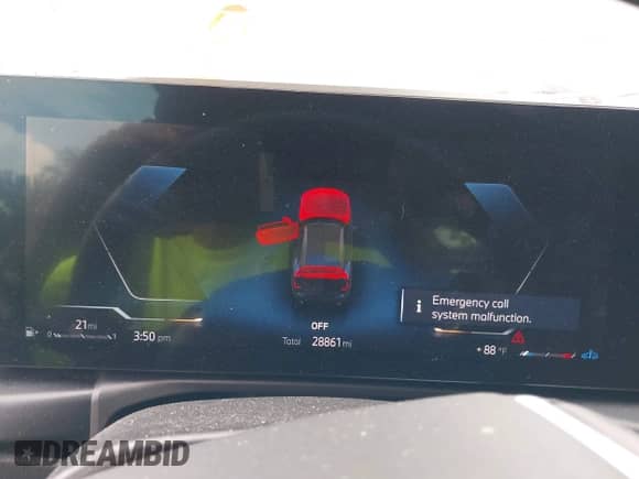 2024 BMW 4 Series 430i xDrive z VIN WBA43AT07RCN51707, wystawiony jako IAAI lot #42981340 z przebiegiem 28 861 mil mil oraz . Historia ofert i sprzedaży dostępna na DreamBid. Obrazek 7.