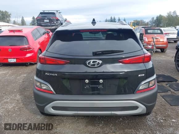 2023 Hyundai Kona SEL with VIN KM8K6CAB8PU958648, listed as a IAAI auction lot 43326670 with 30,396 mi miles and . Bid and sale history available at DreamBid. Image 17.