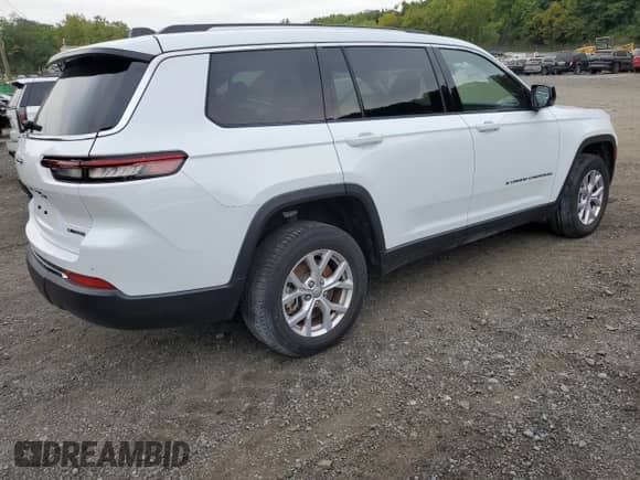 2022 Jeep Grand Cherokee Limited с VIN 1C4RJJBG7N8630529, выставлен на аукционе Copart как лот 69641054 с пробегом 34 301 миль миль и Списание • Salvage title. История ставок и продаж доступна на DreamBid. Изображение 3.