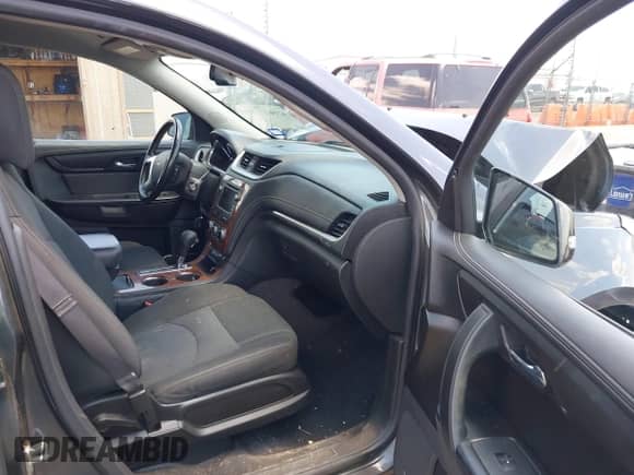 2013 Chevrolet Traverse LT with VIN 1GNKVJKD4DJ229417, listed as a IAAI auction lot 42356381 with 195,601 mi miles and . Bid and sale history available at DreamBid. Image 5.