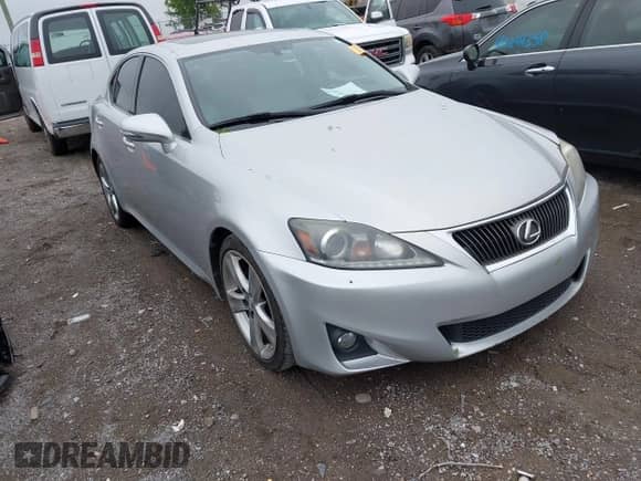 2011 Lexus IS 250 z VIN JTHBF5C21B5148812, wystawiony jako IAAI lot #42231312 z przebiegiem 188 679 mil mil oraz . Historia ofert i sprzedaży dostępna na DreamBid. Obrazek 1.