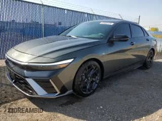 2024 Hyundai Elantra N Line с VIN KMHLR4DF4RU711811, выставлен на аукционе Copart как лот 82068125 с пробегом 15 505 миль миль и Чистый • Clean title. История ставок и продаж доступна на DreamBid. Изображение 1.