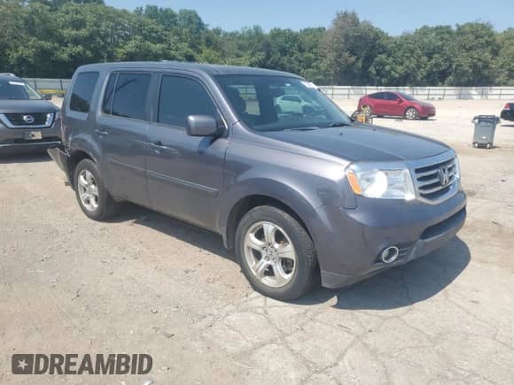 2015 Honda Pilot EX with VIN 5FNYF4H41FB012278, listed as a Copart auction lot 71700565 with Not provided miles and Salvage title. Bid and sale history available at DreamBid. Image 4.