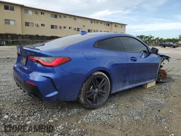 2023 BMW 4 Series M440i with VIN WBA83AP07PCL27846, listed as a Copart auction lot 69776264 with 21,043 mi miles and Non repairable. Bid and sale history available at DreamBid. Image 3.