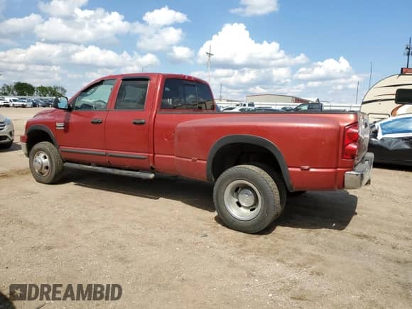 2007 Dodge RAM с VIN 3D7MX48D37G768353, выставлен на аукционе Copart как лот 58565645 с пробегом 132 037 миль миль и Чистый • Clean title. История ставок и продаж доступна на DreamBid. Изображение 2.