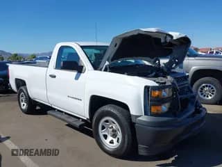 2014 Chevrolet Silverado 1500 Work Truck with VIN 1GCNCPEH9EZ328959, listed as a IAAI auction lot 43289992 with 164,509 mi miles and . Bid and sale history available at DreamBid. Image 1.