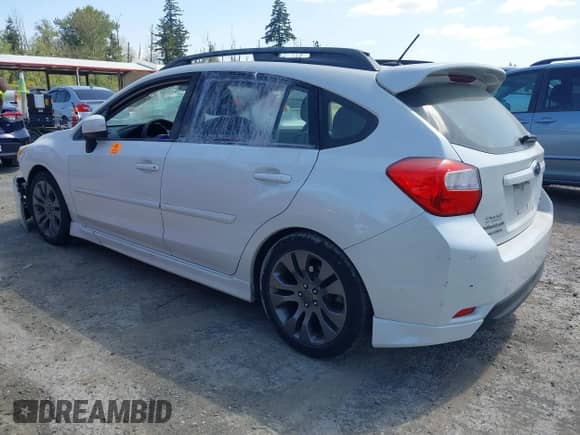 2014 Subaru Impreza Special Sports Limited z VIN JF1GPAU66E8262182, wystawiony jako IAAI lot #42153711 z przebiegiem 120 498 mil mil oraz . Historia ofert i sprzedaży dostępna na DreamBid. Obrazek 3.