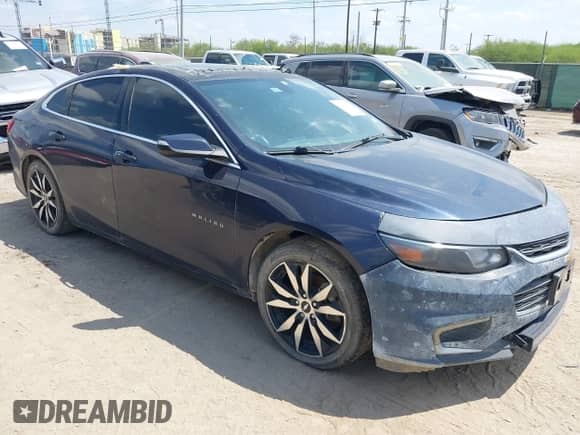 2017 Chevrolet Malibu LT with VIN 1G1ZE5ST1HF114815, listed as a IAAI auction lot 43254532 with 231,300 mi miles and . Bid and sale history available at DreamBid. Image 1.