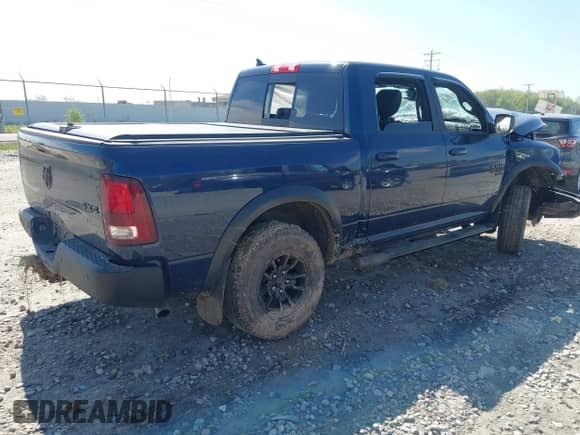 2022 Ram 1500 Warlock with VIN 1C6RR7LG3NS131358, listed as a IAAI auction lot 42262812 with 45,382 mi miles and . Bid and sale history available at DreamBid. Image 4.