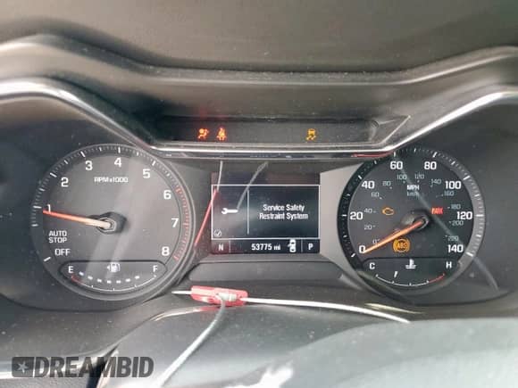 2023 Chevrolet TrailBlazer LT with VIN KL79MPS27PB144031, listed as a Copart auction lot 69736245 with 53,775 mi miles and Salvage title. Bid and sale history available at DreamBid. Image 9.