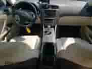 2009 Lexus IS 250 with VIN JTHCK262X92029131, listed as a Copart auction lot 63858915 with 129,451 mi miles and Salvage title. Bid and sale history available at DreamBid. Image 8.