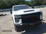 2022 Chevrolet Silverado 2500HD Work Truck with VIN 1GC2WLE72NF332427, listed as a Copart auction lot 80294605 with 115,005 mi miles and Salvage title. Bid and sale history available at DreamBid. Image 13.