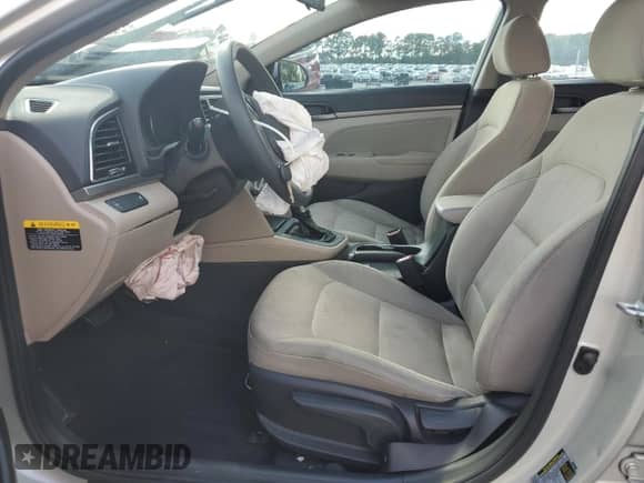 2017 Hyundai Elantra Limited with VIN 5NPD84LF3HH054957, listed as a Copart auction lot 70261275 with 107,720 mi miles and Salvage title. Bid and sale history available at DreamBid. Image 7.