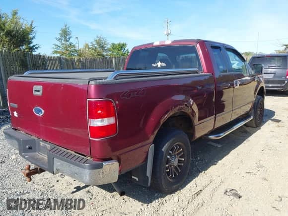 2005 Ford F-150 XLT with VIN 1FTPX14525FB47155, listed as a IAAI auction lot 43367499 with 157,514 mi miles and . Bid and sale history available at DreamBid. Image 4.