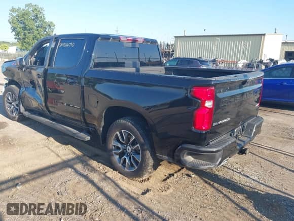 2023 Chevrolet Silverado 1500 RST with VIN 2GCUDEED0P1111340, listed as a IAAI auction lot 43061790 with 3,796 mi miles and . Bid and sale history available at DreamBid. Image 3.