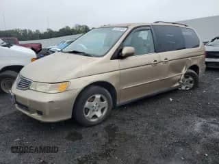 2001 Honda Odyssey EX с VIN 2HKRL18651H554314, выставлен на аукционе Copart как лот 68734595 с пробегом Не указан миль и Списание • Salvage title. История ставок и продаж доступна на DreamBid. Изображение 1.