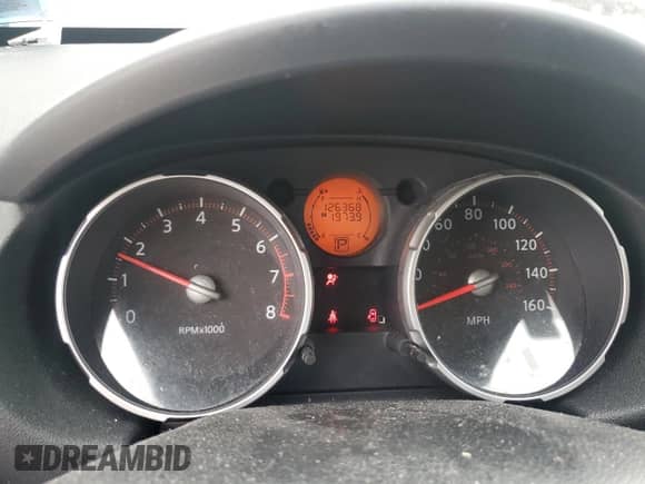 2008 Nissan Rogue S with VIN JN8AS58T48W303483, listed as a Copart auction lot 82341665 with 126,368 mi miles and Salvage title. Bid and sale history available at DreamBid. Image 9.