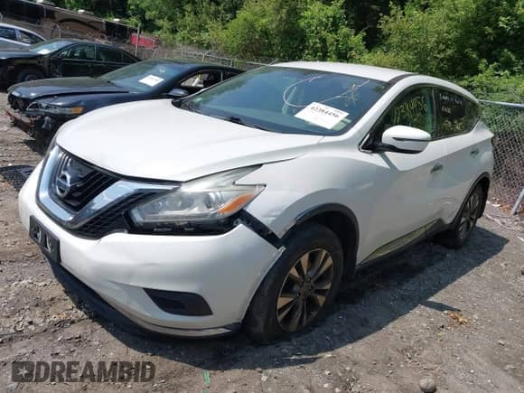 2016 Nissan Murano S с VIN 5N1AZ2MH3GN105002, выставлен на аукционе IAAI как лот 42384456 с пробегом 170 257 миль миль и . История ставок и продаж доступна на DreamBid. Изображение 2.