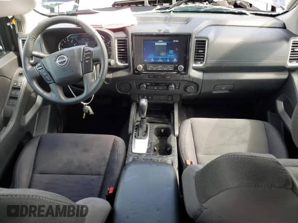 2024 Nissan Frontier SV with VIN 1N6ED1EJ6RN632080, listed as a Copart auction lot 68572685 with 23,198 mi miles and Non repairable. Bid and sale history available at DreamBid. Image 8.