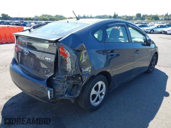 2012 Toyota Prius One with VIN JTDKN3DU1C5472644, listed as a IAAI auction lot 43022818 with 123,803 mi miles and . Bid and sale history available at DreamBid. Image 4.