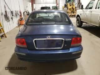 2002 Hyundai Sonata GLS with VIN KMHWF35H22A640633, listed as a Copart auction lot 87263985 with 159,610 mi miles and Non repairable. Bid and sale history available at DreamBid. Image 6.