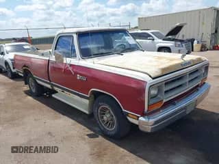 1986 Dodge Trucks with VIN 1B7HD14T2GS100116, listed as a IAAI auction lot 43095284 with 41,945 mi miles and . Bid and sale history available at DreamBid. Image 1.