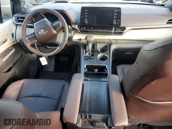 2023 Toyota Sienna Platinum с VIN 5TDESKFC2PS100864, выставлен на аукционе Copart как лот 85571204 с пробегом Не указан миль и Списание • Salvage title. История ставок и продаж доступна на DreamBid. Изображение 8.