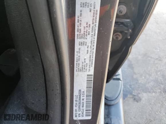 2022 Ram 1500 Big Horn z VIN 1C6RREBG5NN452239, wystawiony jako Copart lot #80565435 z przebiegiem 13 626 mil mil oraz Czysty tytuł • Clean title. Historia ofert i sprzedaży dostępna na DreamBid. Obrazek 12.