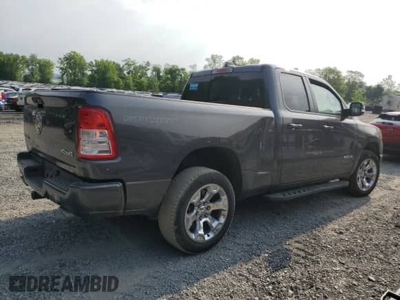 2020 Ram 1500 Big Horn with VIN 1C6SRFBT6LN316607, listed as a Copart auction lot 59927665 with Not provided miles and Salvage title. Bid and sale history available at DreamBid. Image 3.