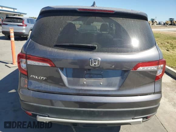 2021 Honda Pilot EX with VIN 5FNYF5H3XMB027081, listed as a Copart auction lot 69264125 with 38,494 mi miles and Salvage title. Bid and sale history available at DreamBid. Image 6.