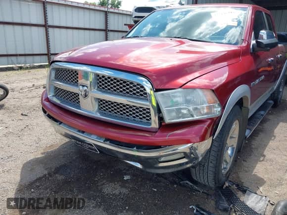 2012 Ram 1500 with VIN 1C6RD6JT5CS255685, listed as a IAAI auction lot 42714644 with 125,953 mi miles and . Bid and sale history available at DreamBid. Image 6.