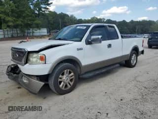 2004 Ford F-150 XL with VIN 1FTPX125X4NC34664, listed as a Copart auction lot 71637865 with 184,886 mi miles and Salvage title. Bid and sale history available at DreamBid. Image 1.