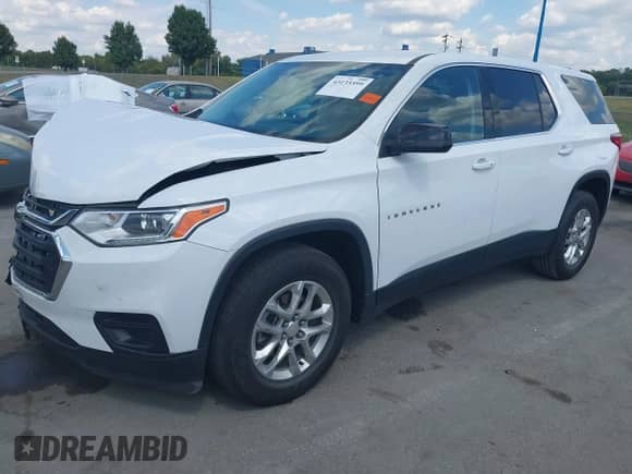 2021 Chevrolet Traverse LS с VIN 1GNERFKW9MJ171336, выставлен на аукционе IAAI как лот 43135599 с пробегом 63 765 миль миль и . История ставок и продаж доступна на DreamBid. Изображение 18.