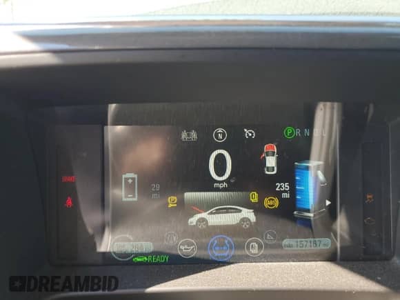 2013 Chevrolet Volt with VIN 1G1RB6E48DU145763, listed as a Copart auction lot 81894485 with 157,167 mi miles and Non repairable. Bid and sale history available at DreamBid. Image 9.