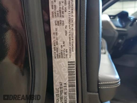 2024 Jeep Grand Cherokee with VIN 1C4RJYB67R8516147, listed as a Copart auction lot 86189965 with 50,248 mi miles and Clean title. Bid and sale history available at DreamBid. Image 13.