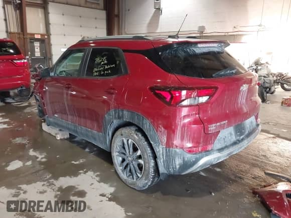 2021 Chevrolet TrailBlazer LT с VIN KL79MRSL6MB116513, выставлен на аукционе IAAI как лот 41399992 с пробегом 78 245 миль миль и . История ставок и продаж доступна на DreamBid. Изображение 3.
