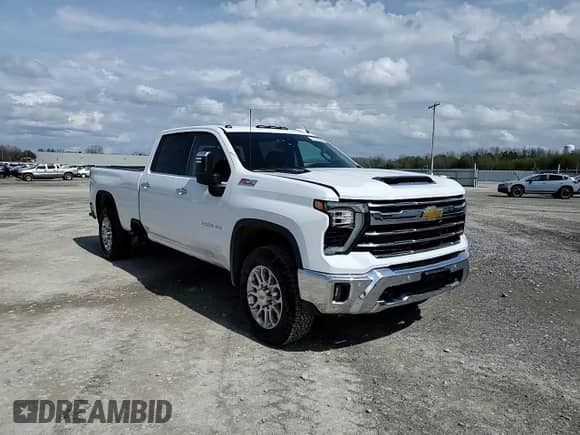 2025 Chevrolet Silverado 3500HD LTZ с VIN 1GC4KUEY4SF208223, выставлен на аукционе Copart как лот 55102665 с пробегом 5 882 миль миль и Списание • Salvage title. История ставок и продаж доступна на DreamBid. Изображение 13.