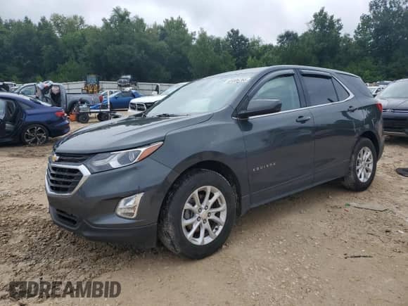 2020 Chevrolet Equinox LT with VIN 3GNAXJEV0LS664913, listed as a Copart auction lot 65806265 with Not provided miles and Non repairable. Bid and sale history available at DreamBid. Image 1.