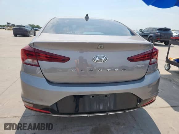 2020 Hyundai Elantra SEL with VIN KMHD84LF8LU035864, listed as a Copart auction lot 71072485 with 116,806 mi miles and Salvage title. Bid and sale history available at DreamBid. Image 6.
