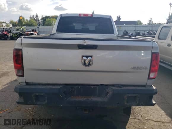 2015 Ram 1500 Tradesman с VIN 1C6RR7SMXFS717452, выставлен на аукционе Copart как лот 71559595 с пробегом 107 122 миль миль и Списание • Salvage title. История ставок и продаж доступна на DreamBid. Изображение 6.