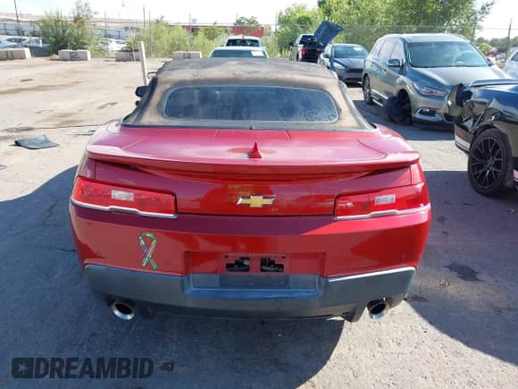 2015 Chevrolet Camaro LT z VIN 2G1FD3D37F9214608, wystawiony jako IAAI lot #43119634 z przebiegiem 67 310 mil mil oraz . Historia ofert i sprzedaży dostępna na DreamBid. Obrazek 16.