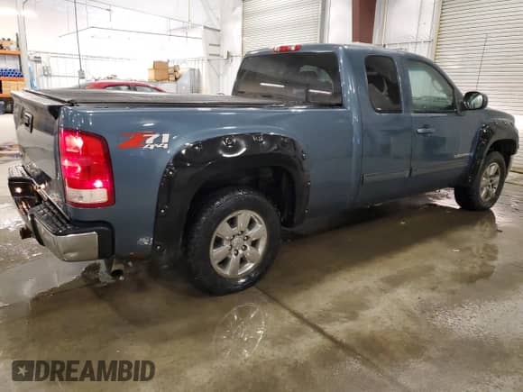 2009 GMC Sierra 1500 SLT with VIN 1GTEK39059Z275330, listed as a Copart auction lot 86161914 with 167,920 mi miles and Clean title. Bid and sale history available at DreamBid. Image 3.