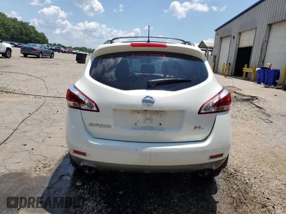 2012 Nissan Murano S with VIN JN8AZ1MUXCW102814, listed as a Copart auction lot 66614245 with 168,948 mi miles and Salvage title. Bid and sale history available at DreamBid. Image 6.